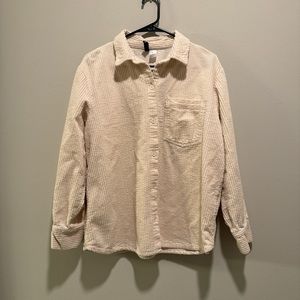 Women’s H&M Corduroy Shacket - Size Small